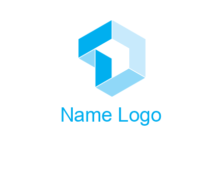 polygon letter d logo