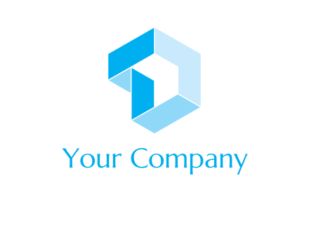 polygon letter d logo