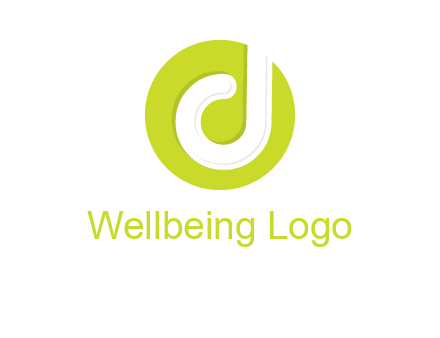 letter d inside the circle logo