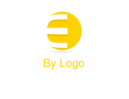 letter e rap on the circle logo