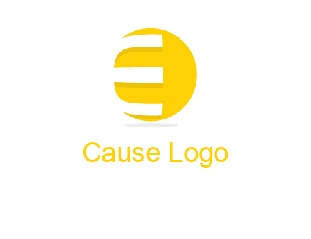 letter e rap on the circle logo