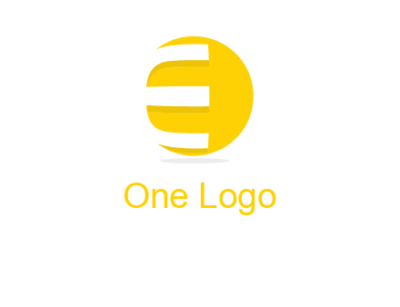 letter e rap on the circle logo