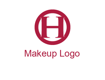 letter h inside circle logo