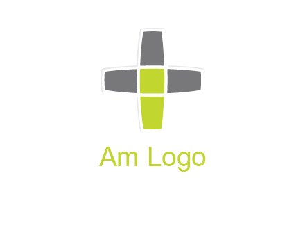 plus merged with letter i logo