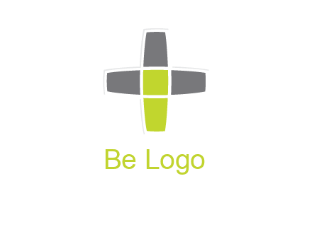 plus merged with letter i logo