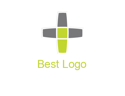 plus merged with letter i logo