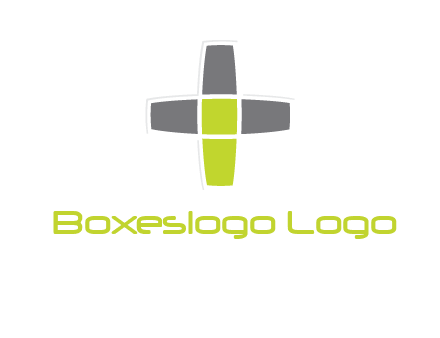 plus merged with letter i logo