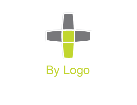 plus merged with letter i logo