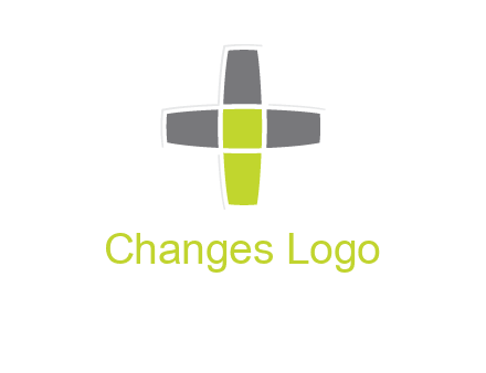 plus merged with letter i logo