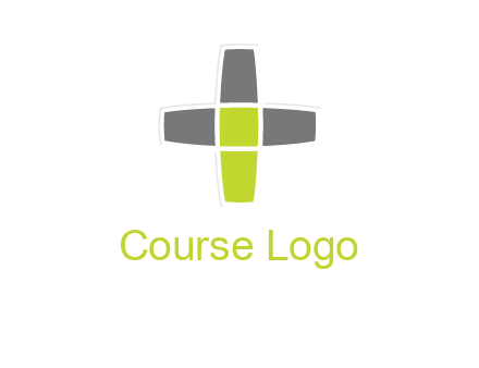 plus merged with letter i logo