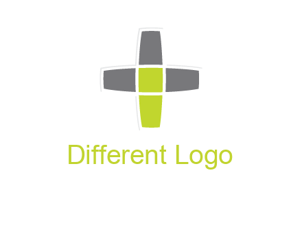plus merged with letter i logo