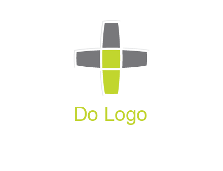 plus merged with letter i logo