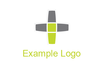 plus merged with letter i logo