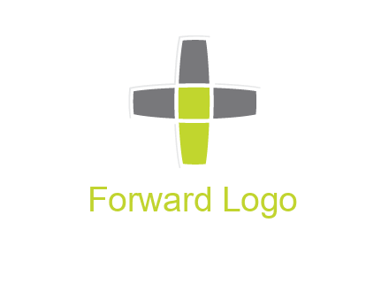 plus merged with letter i logo