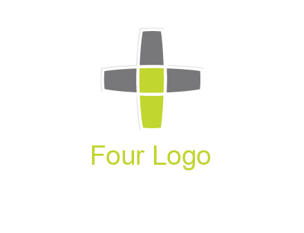 plus merged with letter i logo