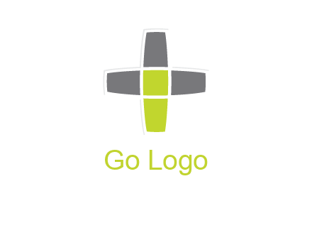 plus merged with letter i logo