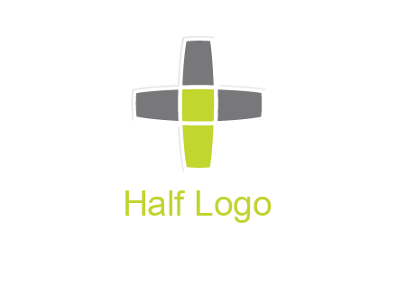 plus merged with letter i logo