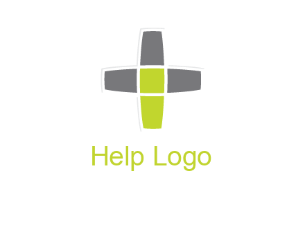 plus merged with letter i logo