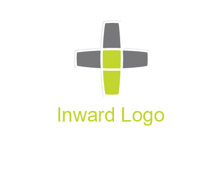 plus merged with letter i logo