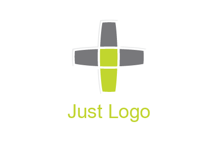 plus merged with letter i logo