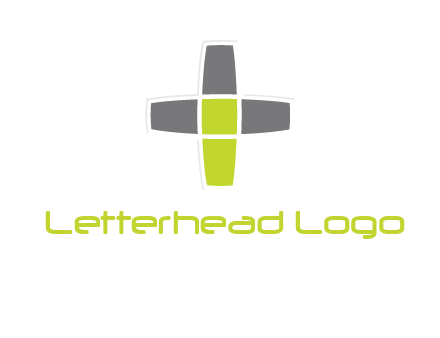 plus merged with letter i logo