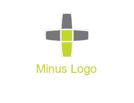 plus merged with letter i logo