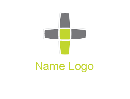 plus merged with letter i logo