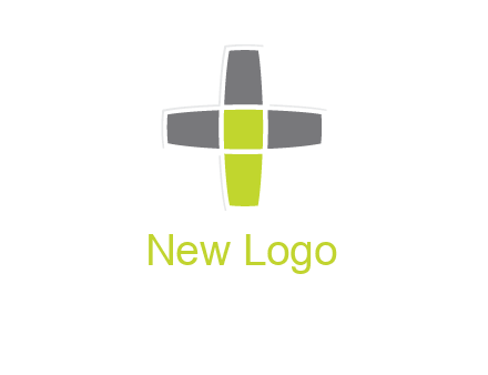 plus merged with letter i logo