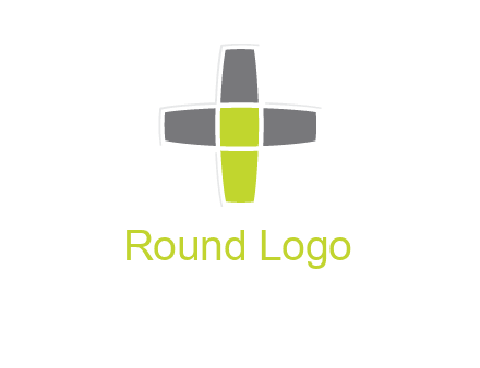 plus merged with letter i logo