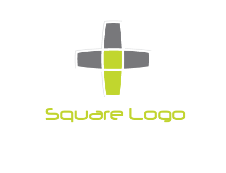 plus merged with letter i logo