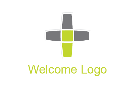plus merged with letter i logo