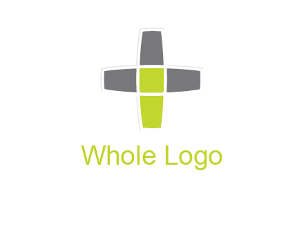 plus merged with letter i logo