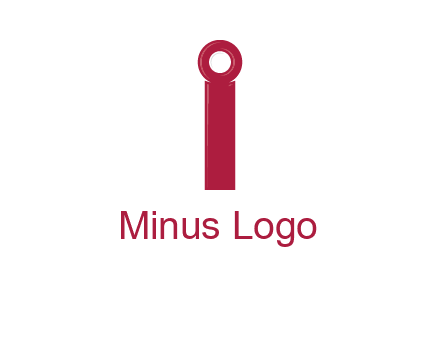network cable forming letter i logo