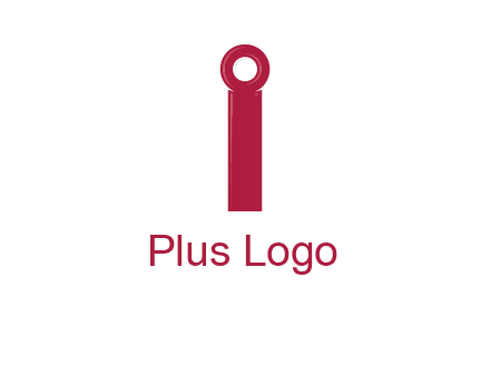 network cable forming letter i logo