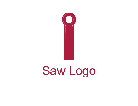 network cable forming letter i logo