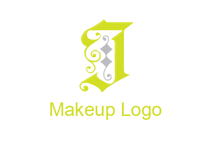 ornamental letter j logo
