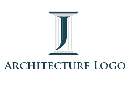 letter j inside court column logo