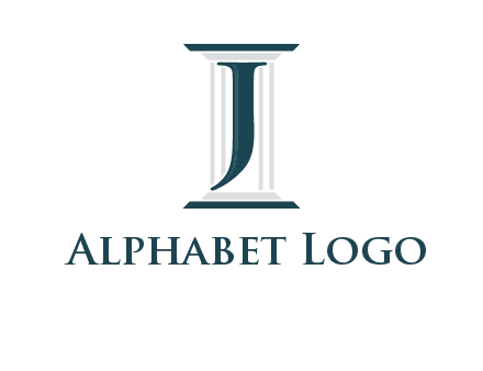 letter j inside court column logo
