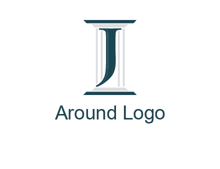 letter j inside court column logo