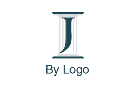 letter j inside court column logo