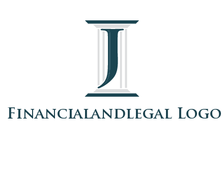 letter j inside court column logo