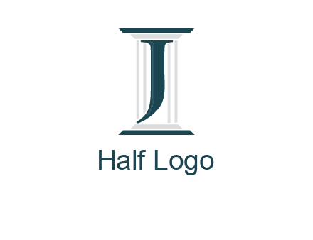 letter j inside court column logo