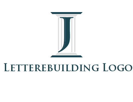 letter j inside court column logo