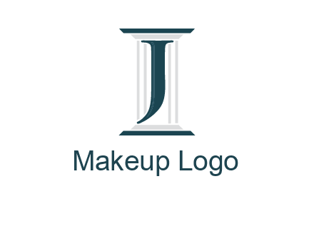 letter j inside court column logo