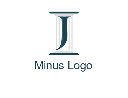 letter j inside court column logo
