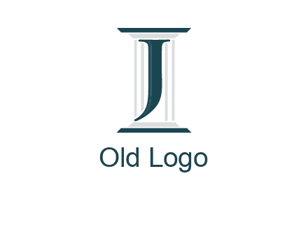 letter j inside court column logo