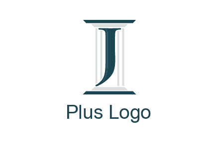 letter j inside court column logo