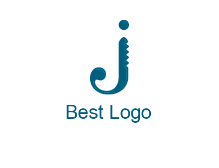 cutter combined with letter j initial