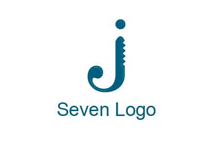 cutter combined with letter j initial