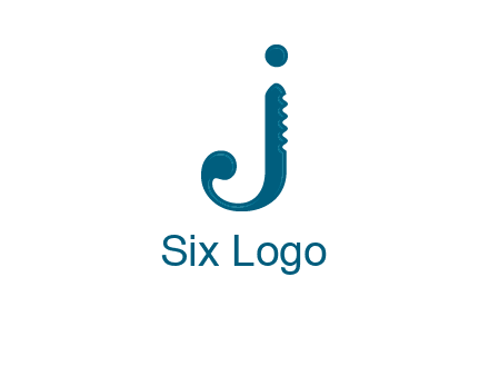 cutter combined with letter j initial